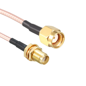 <span class=keywords><strong>Cable</strong></span> <span class=keywords><strong>Coaxial</strong></span> RG316 de Montaje de Mamparo Hembra a Antena Macho, Enrutador 4G, LTE, Gateway, Receptor de Dongle USB SDR, 1 Unidad, 1 Unidad, 1 Unidad, 2 Unidades - Product Image 3