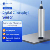 Capteur optique numérique de chlorophylle NS-CHL700 pour applications lacustres et fluviales, RS485 Modbus, plage 0-500 µg/L, prise en charge OEM/ODM