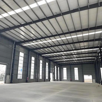 Taller de Estructura de Acero Prefabricado Personalizado, Almacén, Construcción Industrial