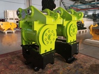 Attache rapide mécanique OEM en acier de haute qualité, résistante à l'usure et inclinable, pour excavatrices de 10 à 16 tonnes avec roulement intégré