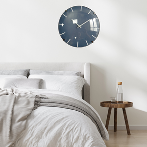 Horloge murale de style nordique, luxe léger, horloge murale moderne minimaliste, horloge murale pour salon, carte du monde - Product Image 4