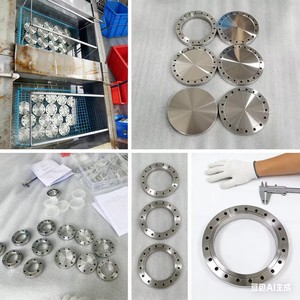 Brida en blanco tipo garra ISO-K ISO63-ISO630 de acero inoxidable SS304 SS316L para accesorios de tubería de alto vacío - Product Image 5