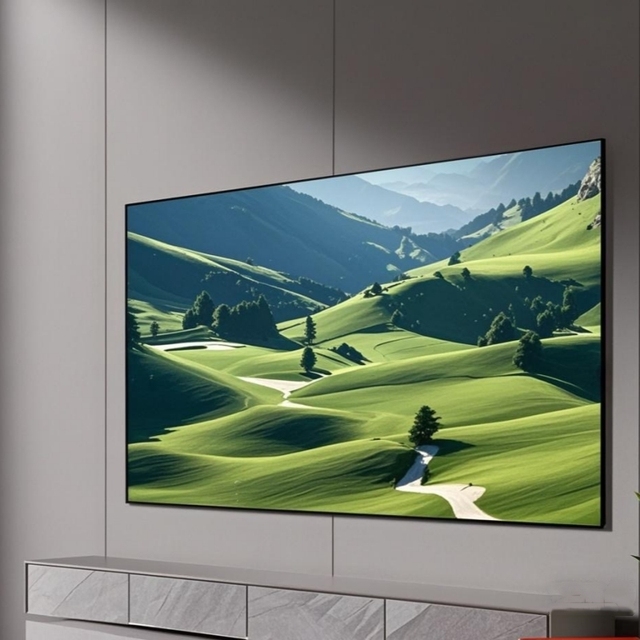 100  inch 120 inch Fixed Frame Screen 4k Hd Alr Projector Screen Wall Mounted Metal 1cm Narrow Frame Anti Light Projector Screen