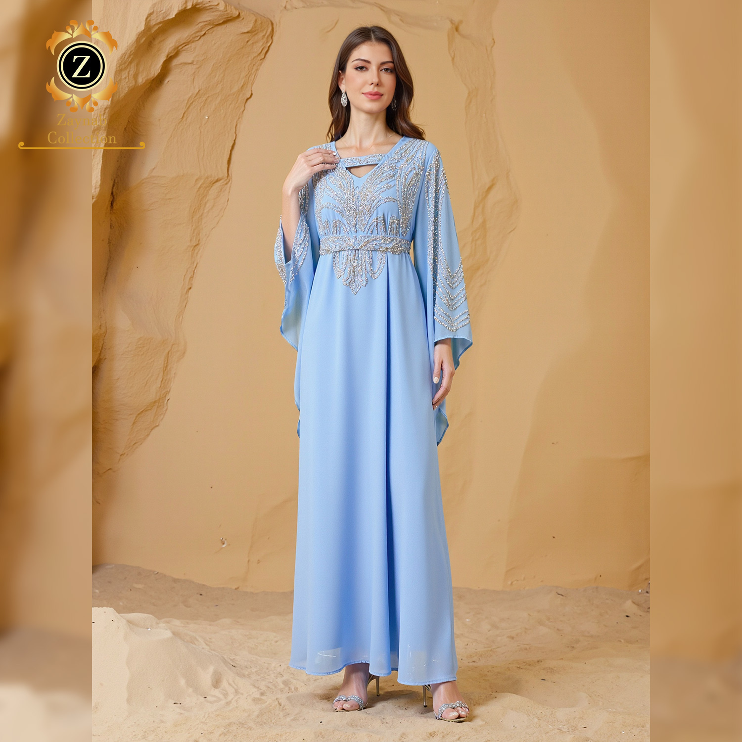 Abaya Fustan Arabic Arabic Dress Style Elegant And Modest Clothing