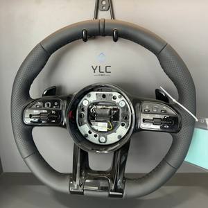 Volante de Fibra de Carbono Personalizado YLC Compatible con <span class=keywords><strong>Mercedes</strong></span> AMG Performance W205 W206 W167 W177 W190 W213 W217 W222 - Product Image 2