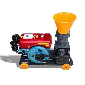 Nouvelle machine à granulés pour aliments animaux, type moteur diesel, exportation, pour maïs, tiges, poulet, canard, <span class=keywords><strong>lapin</strong></span>, vache, mouton, petit granulateur - Product Image 5