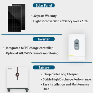 Sistema solare ibrido 11kw 11kw completo off Grid inverter parallelo a prezzi accessibili sistema solare per uso residenziale - Product Image 6