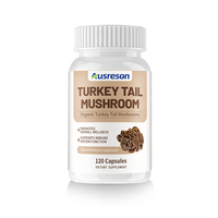 Ausreson OEM Capsules de Champignons Queue de Dinde – Complément Herbal pour Renforcer l'Immunité et Nourrir le Corps Quotidiennement