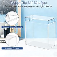 Étui de présentation en acrylique transparent résistant aux UV pour boîte d'entraînement Elite (ETB) Pokémon