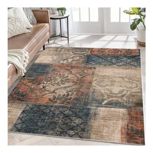 Anti Slip Indoor Carpet 3D Printed Rugs New Design Printing 3D Carpet Rugs Modern Design