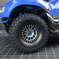Jante Beadlock en aluminium pour T U-D-R Unlimited Desert Racer 1/7 Pr-o-line Hy-rax Tire 101063-00