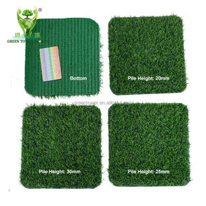 Tapis d'herbe de paysage de loisirs en plein air de longue durée Gazon Synthetique Matériau plastique de pelouse de gazon synthétique personnalisé - Product Image 4