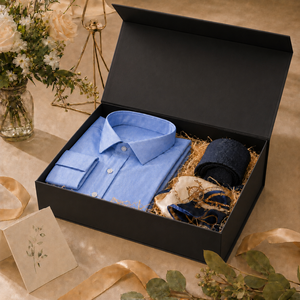 <b>Black</b> Custom Design Large Logo Paper Magnetic Closure Folding <b>Box</b> Packaging Luxury Collapsible Rigid Cardboard Foldable <b>Gift</b> <b>Box</b> - Product Image 4