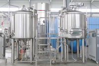 Machine à brasser la bière en acier inoxydable 2000L, système de brasserie, équipement de brassage pour micro-brasserie, usine de boissons et de produits alimentaires