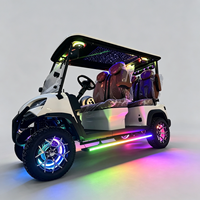 Sièges électriques de luxe Sharp 4 places, style élégant au lithium, prix de gros compétitif pour villa, bar de nuit, voiturette de golf