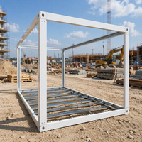 Kit de poutres de plancher à structure reconfigurable, imperméable et respirante pour maison modulaire mobile, enclos extérieur personnalisé
