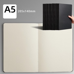Cuadernos Personalizados para Estudiantes, Tamaño A5, con Cubierta de Papel Kraft, Carpeta de Archivos, Estilo Impreso, Encuadernación Cosida con Hilo, Regalo - Product Image 5