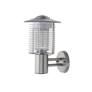 Lámpara antimosquitos para exteriores, trampa para insectos montada en la pared con LED de acero inoxidable para uso en césped y jardín - Product Image 4