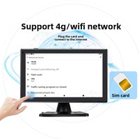 Cámara para Camión de 4 Canales, DVR Android de 10.1 Pulgadas, 1080P, 4G, Control Remoto, BSD, ADAS, GPS, Grabador de Visión Nocturna