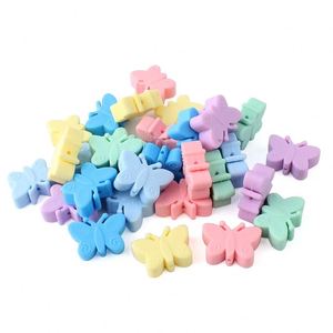 Nouvelles perles focales en silicone personnalisées, thème nœud papillon, pour enseignants de sport, design 3D de luxe, pour la fabrication de stylos, cadeaux fantaisie, en vrac, alimentaire - Product Image 5