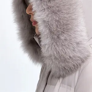 Winter Fashion Parkas Women's Long Custom Puffer Jackets Coats Goose Down Jacket For Women Clothes