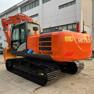 รถขุดขนาดกลาง hitachii ZX200ขุดดินเครื่องจักรสำหรับขุดมือสองขุดมือสอง20ตัน - Product Image 1