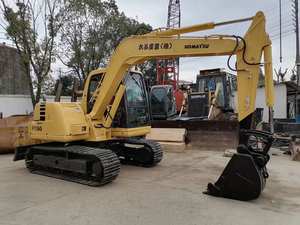 Bon état d'origine du Japon Komatsu PC60 Pelle hydraulique sur chenilles mini-machine d'occasion - Product Image 3