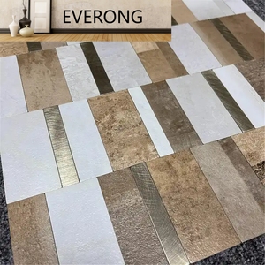 Autocollant de sol en PVC auto-adhésif de luxe Carrelage de mosaïque en marbre imperméable à peler et à coller - Product Image 6