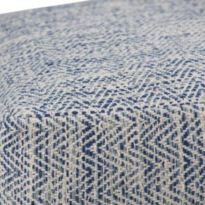 DB Nate Pouf carré mélangé à motifs denim tabouret extensible pour entrée extérieure chambre entrepôt bébés enfants sièges et rangement - Product Image 4
