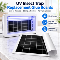 Plaques de colle de remplacement OEM 416*230mm pour pièges à insectes, plaques collantes universelles pour lampes UV anti-mouches, recharges pour lampes UV anti-mouches