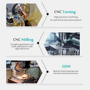 Componenti in Acciaio Inossidabile e Alluminio Lavorati con CNC a Cinque Assi ad Alta Precisione, Fresatura e Tornitura, Produzione Avanzata - Product Image 3