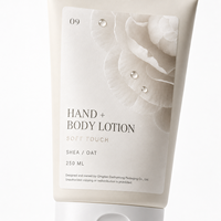 Étiquettes autocollantes personnalisées imperméables et résistantes à l'huile en BOPP PET, étiquettes privées pour crème pour les mains, lotion pour le corps, emballage cosmétique