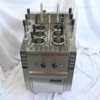 Machine à nouilles et soupe italienne entièrement automatique professionnelle pour restaurant, électrique/gaz, avec minuterie, pour préparation rapide de plats.