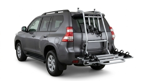 Resistente acciaio in lega di alluminio SUV portapacchi per <span class=keywords><strong>auto</strong></span> <span class=keywords><strong>universale</strong></span> da tetto porta bici da viaggio porta bagagli da viaggio accessori 4x4 - Product Image 3