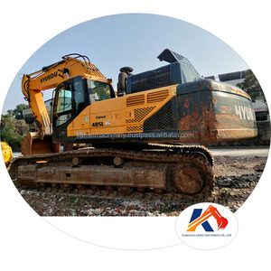 รถขุดตีนตะขาบฮุนได 485VS มือสอง ประสิทธิภาพสูง ใช้งานได้อย่างมั่นคง พร้อมเครื่องยนต์คัมมินส์ มอเตอร์ปั๊ม และ PLC ผลิตในเกาหลี - Product Image 1