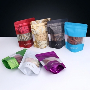 Sachet Doypack en plastique composite durable avec fenêtre, personnalisable avec logo, pour l'emballage de bonbons, biscuits, céréales et snacks - Vente en gros - Product Image 3