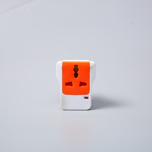 <b>Universal</b> Travel <b>Adapter</b> 100-240V AC Power Plug With Indicator Light European Standard ABS Material - Product Image 4