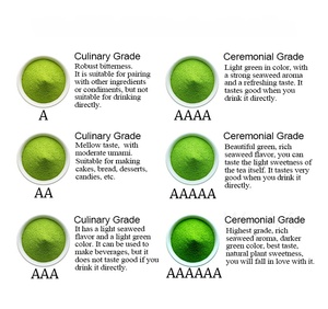 OEMEU4A Polvere di Matcha Pura Biologica Istantanea, Tè <span class=keywords><strong>Verde</strong></span> Dimagrante, Nuova Etichetta, Confezione in Sacchetto/Scatola/Tazza - Product Image 3