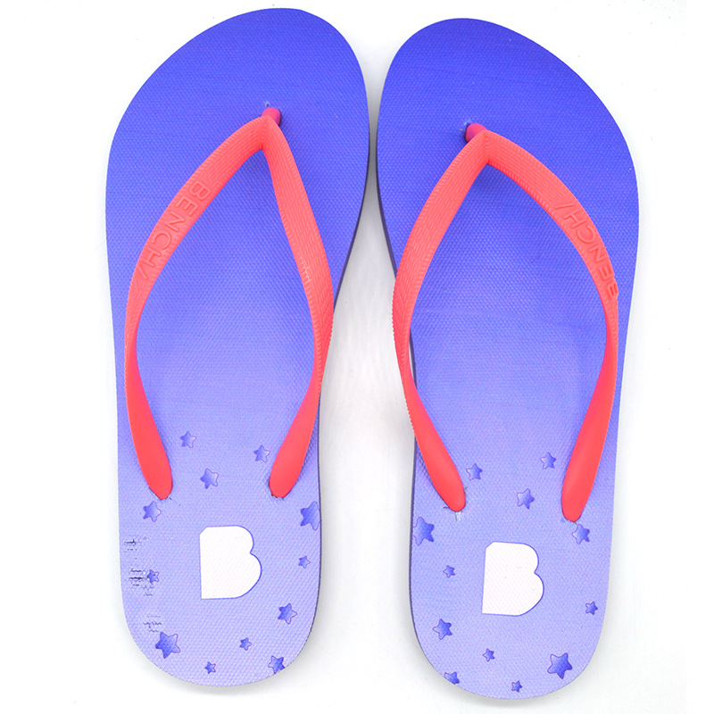 Custom Summer Thong EVA Flip Flops Slippers Women and Men Printing Flipflops