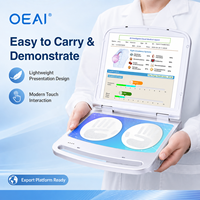 Analyseur de santé QRMA Premium alternatif avec 293 indicateurs et fonctionnement par le personnel pour les spas et salons de beauté