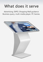 32 Zoll kunden spezifischer Bodenst änder Touchscreen Android-System Horizontale Anzeige Self-Service-Tablet-Ständer Kiosk