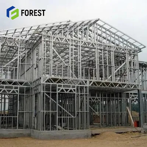 2 3 Storey Light Steel <b>Villa</b> Premium Customized High Quality Light Steel Metal Frame Hotel Apartment - Product Image 1