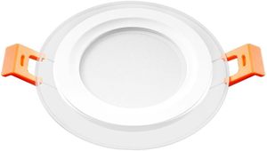 Éclairage décoratif <span class=keywords><strong>vert</strong></span> jeunesse 6W 9W 12W LED ronde panneau de verre mince éclairage plafonnier LED encastré bord verre Downlight - Product Image 3