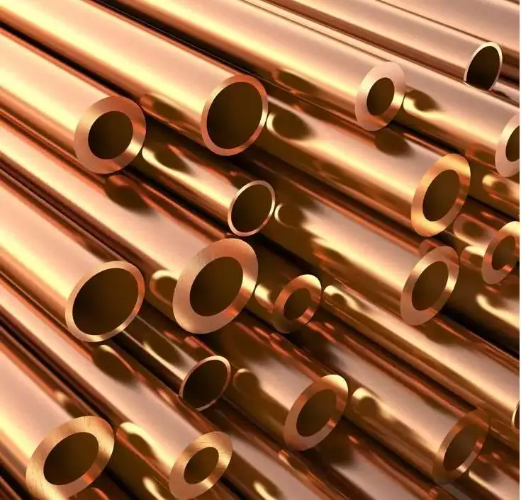 Kupfer rohr Quadrat Günstig 99% Reines Kupfer Nickel rohr 20mm 25mm Kupfer rohre 3/8 Messing rohr