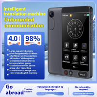 Asistente de IA, Traductor Inteligente Multilingüe, Cámara, Traducción de Fotos, Wifi, Pantalla HD, Grabación de Música, Dispositivos de Traducción Inteligente con IA