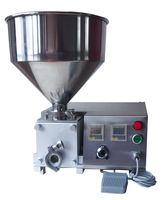 Máquina Comercial para Rellenar Pasteles, Dosificador Industrial de Masa para Cupcakes, Muffins, Tostadas, Sándwiches, Inyector de Crema y Mermelada, Máquina de Panadería