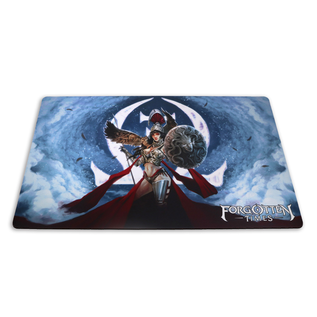 Hot Sale Customized Size Anti Slip Natural Rubber Fabric Sublimation Printing Card Game Play Mat for Tcg Board Game