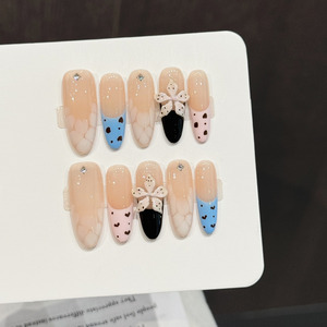 <span class=keywords><strong>Uñas</strong></span> Postizas <span class=keywords><strong>de</strong></span> Lujo Personalizadas <span class=keywords><strong>de</strong></span> Marca Privada 301-400, <span class=keywords><strong>Uñas</strong></span> Acrílicas Gruesas Hechas a Mano <span class=keywords><strong>con</strong></span> Pedrería, <span class=keywords><strong>Uñas</strong></span> Artificiales - Product Image 1