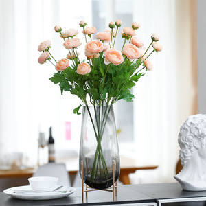 QIHAO Artificial Silk Flower Bouquet 60cm High Simulation Home Decor Wedding Props - Product Image 4