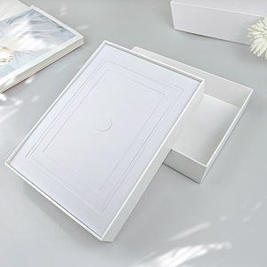 Chất Lượng Cao Tùy Chỉnh Các Tông Màu Trắng Máy Tính Bảng Bao Bì Hộp Rỗng Nắp Và Dưới Tablet PC Hộp Quà Tặng Cho <span class=keywords><strong>Ipad</strong></span> - Product Image 4